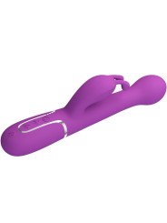 PRETTY LOVE - DEJON 3 IN 1 MULTIFUNKTIONS-RABBIT-VIBRATOR LILA
