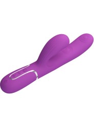 PRETTY LOVE - PERLITA 3 IN 1 MULTIFUNKTIONS-RABBIT-VIBRATOR LILA