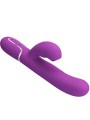 PRETTY LOVE - PERLITA 3 IN 1 VIBRATORE MULTIFUNZIONE CONIGLIO VIOLA