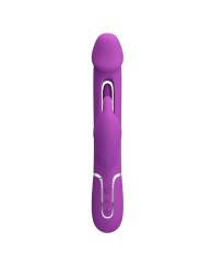 PRETTY LOVE - KAMPAS 3 IN 1 MULTIFUNKTIONS-RABBIT-VIBRATOR LILA