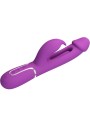 PRETTY LOVE - KAMPAS VIBRATEUR LAPIN MULTIFONCTION 3 EN 1 VIOLET