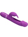PRETTY LOVE - KAMPAS VIBRATEUR LAPIN MULTIFONCTION 3 EN 1 VIOLET