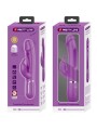 PRETTY LOVE - KAMPAS VIBRATEUR LAPIN MULTIFONCTION 3 EN 1 VIOLET