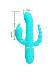 PRETTY LOVE - CAMMY 4 IN 1 MULTIFUNKTIONS-DREIFACHER RABBIT-VIBRATOR B