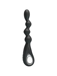 PRETTY LOVE - FEDERER VIBRATORE ANALE 12 VIBRAZIONI NERO