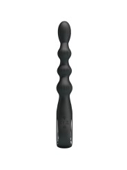 PRETTY LOVE - FEDERER VIBRADOR ANAL 12 VIBRAÇÕES PRETO