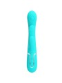 PRETTY LOVE - SHANIA TRIPLE RABBIT MULTIFUNCTION VIBRATOR 3 IN 1 BLUE