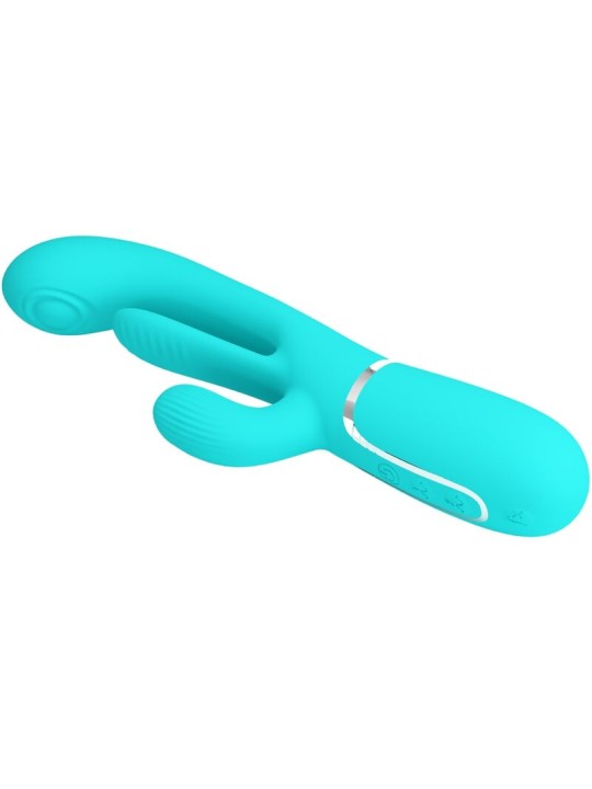 PRETTY LOVE - SHANIA DRIEVOUDIGE VIBRATOR KONIJN MULTIFUNCTIONEEL 3 IN