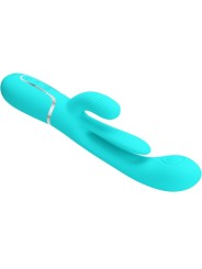 PRETTY LOVE - SHANIA TRIPLE VIBRADOR RABBIT MULTIFUNCIÓN 3 EN 1