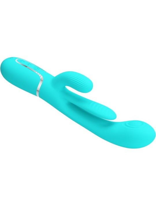 PRETTY LOVE - SHANIA DRIEVOUDIGE VIBRATOR KONIJN MULTIFUNCTIONEEL 3 IN