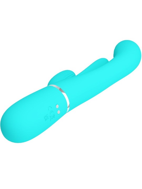 PRETTY LOVE - SHANIA DRIEVOUDIGE VIBRATOR KONIJN MULTIFUNCTIONEEL 3 IN