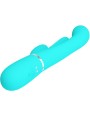 PRETTY LOVE - SHANIA TRIPLE RABBIT MULTIFUNCIONAL VIBRADOR 3 EM 1 AZUL
