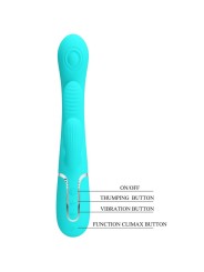 PRETTY LOVE - SHANIA TRIPLE VIBRADOR RABBIT MULTIFUNCIÓN 3 EN 1