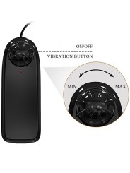BAILE - BAHAMUT VIBRATORE REALISTICO 21,8 CM CARNE TELECOMANDO