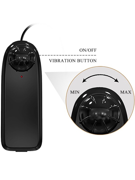 BAILE - CATOBLEPAS REALISTISCHE VIBRATOR 20,6 CM NATUURLIJKE AFSTANDSB