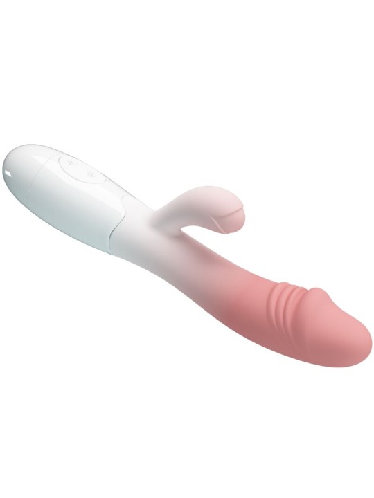 PRETTY LOVE - SNAPPY VIBRADOR RABBIT 3O VIBRACIONES ROSA