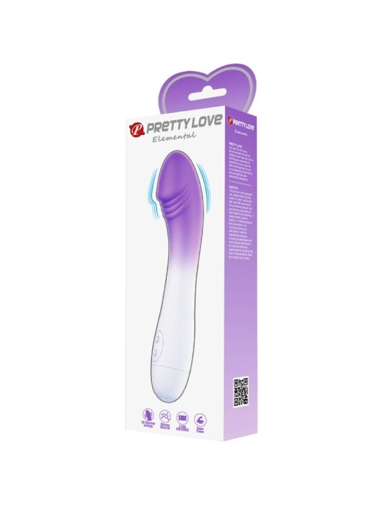 PRETTY LOVE - VIBRATEUR ELEMENTAL POINT G 30 VIBRATIONS VIOLET