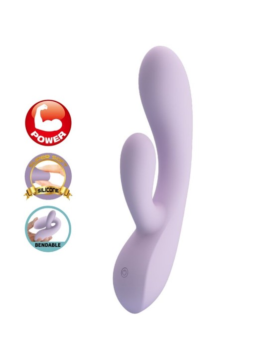 PRETTY LOVE - VIBRATORE CONIGLIO ROSOLYN 10 VIBRAZIONI VIOLA
