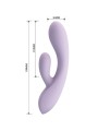 PRETTY LOVE - VIBRATEUR ROSOLYN RABBIT 10 VIBRATIONS VIOLET