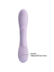 PRETTY LOVE - VIBRADOR ROSOLYN RABBIT 10 VIBRAÇÕES ROXO
