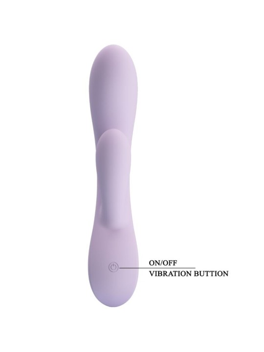 PRETTY LOVE - VIBRADOR ROSOLYN RABBIT 10 VIBRAÇÕES ROXO