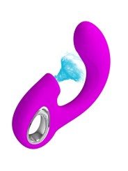 PRETTY LOVE - SIBEL VIBRADOR PUNTO G + ESTIMULADOR CLÍTORIS 10 VIBRACI