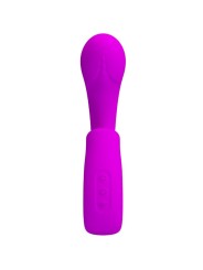 PRETTY LOVE - SIBEL VIBRADOR PUNTO G + ESTIMULADOR CLÍTORIS 10 VIBRACI