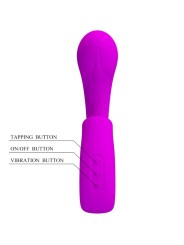 PRETTY LOVE - SIBEL SIBEL G-SPOT VIBRATOR + CLITORIS STIMULATOR 10 VIB