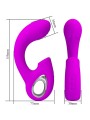 PRETTY LOVE - SIBEL SIBEL G-SPOT VIBRATOR + CLITORIS STIMULATOR 10 VIB