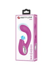 PRETTY LOVE - SIBEL VIBRADOR PUNTO G + ESTIMULADOR CLÍTORIS 10 VIBRACI