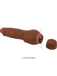 BAILE - BARBARA VIBRADOR REALÍSTICO 19.5 CM MULATO