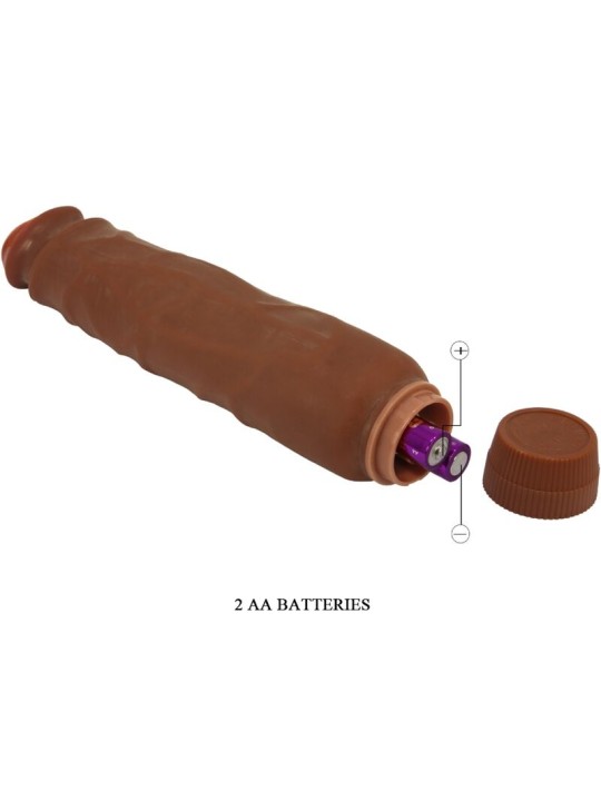 BAILE - JACK VIBRATEUR RÉALISTE 26 CM MULÂTRE