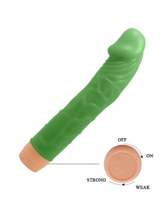 BAILE - BILL REALISTIC VIBRATOR 22.5 CM GREEN