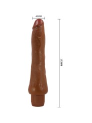 BAILE - DRYAD VIBRADOR REALÍSTICO 25 CM MULATO