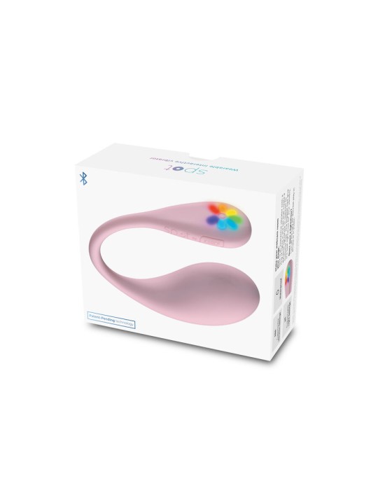KIIROO - VIBRATEUR SPOT KISS ME EN FORME DE U ROSE