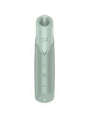 SATISFYER - NAUGHTY KISS ESTIMULADOR CLÍTORIS POR ONDAS VERDE AGUA