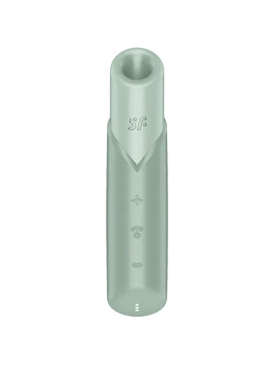 SATISFYER - STIMULATEUR DE CLITORIS NAUGHTY KISS WAVE AIGUE-MARINE