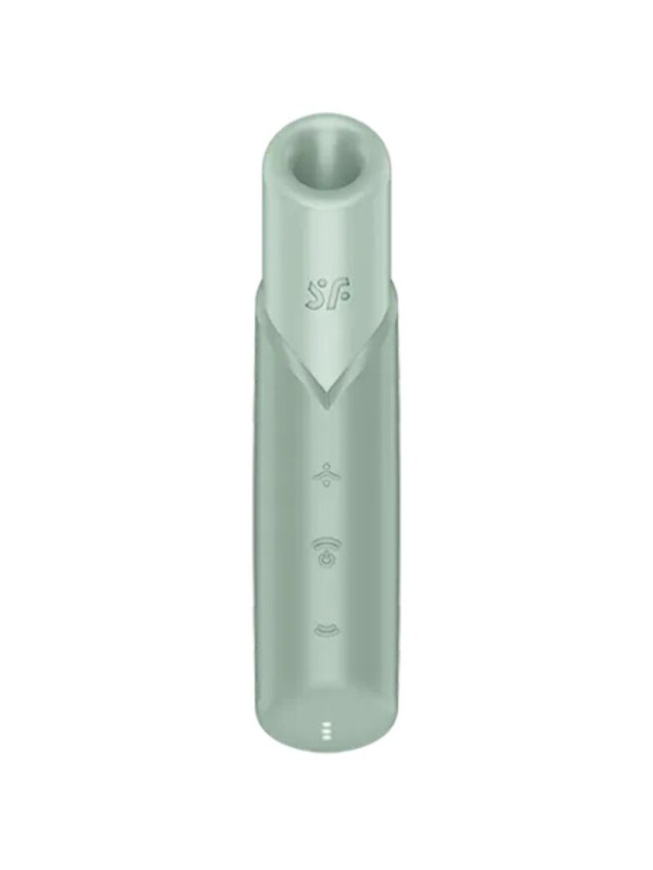 SATISFYER - STIMULATEUR DE CLITORIS NAUGHTY KISS WAVE AIGUE-MARINE