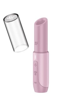 SATISFYER - SECRET KISS PINK WAVE CLITORIS STIMULATOR