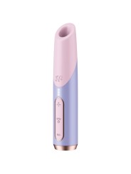 SATISFYER - BOLD KISS WAVE CLITORIS STIMULATOR PINK / VIOLET