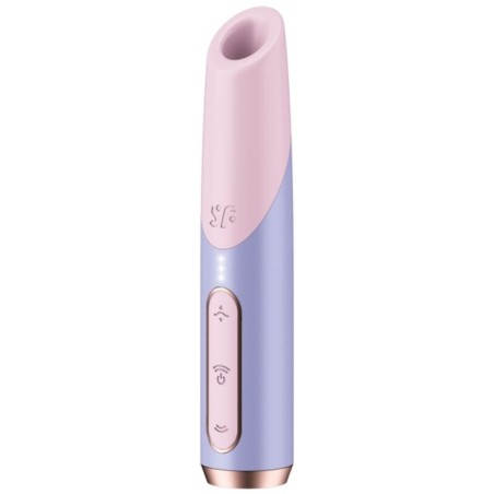 SATISFYER - BOLD KISS ROZE/VIOLETTE WAVE CLITORIS STIMULATOR