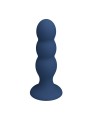 MR PLAY - ANAL PLUG WITH METAL BALLS AND SUCTION CUP BLUE