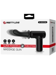 PRETTY LOVE - DJ DOCTOR MASSAGER 5 CONFIGURAÇÕES PRETO