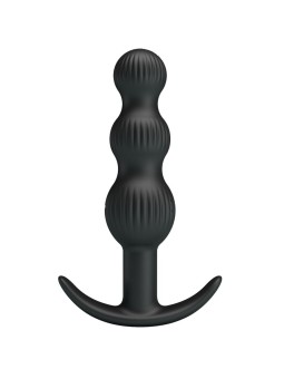 PRETTY LOVE - VIBRADOR ANAL SIDNEY 10 VIBRAÇÕES PRETO