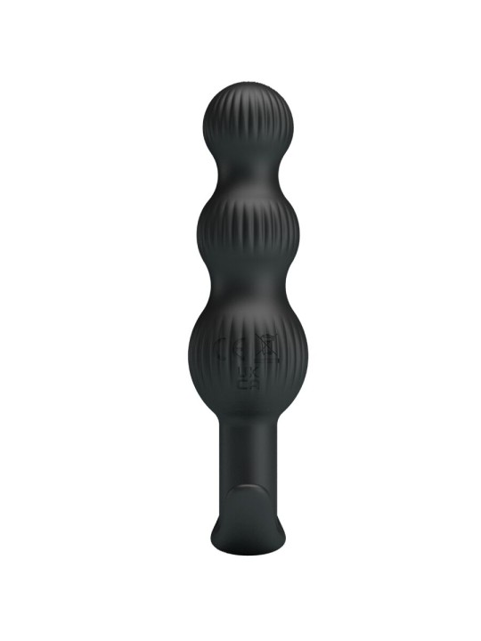 PRETTY LOVE - VIBRATEUR ANAL SIDNEY 10 VIBRATIONS NOIR