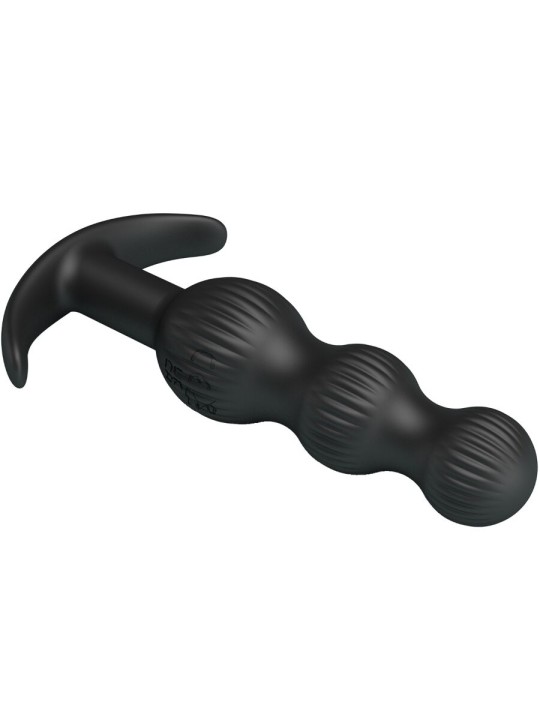 PRETTY LOVE - SIDNEY ANALE VIBRATOR 10 VIBRATIES ZWART