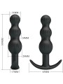 PRETTY LOVE - SIDNEY ANAL VIBRATOR 10 VIBRATIONS BLACK