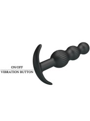 PRETTY LOVE - SIDNEY ANAL VIBRATOR 10 VIBRATIONS BLACK