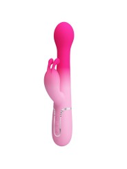 PRETTY LOVE - DEJON 3 IN 1 MULTIFUNCTIONELE KONIJNENVIBRATOR ROZE