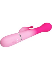 PRETTY LOVE - DEJON 3 IN 1 MULTIFUNCTIONELE KONIJNENVIBRATOR ROZE